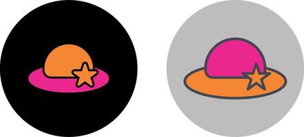 Womens Hat Icon Design vector