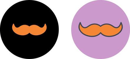 Moustache II Icon Design vector