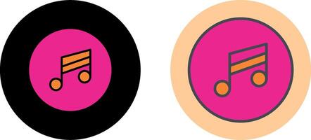 Music Player Icon Design vector