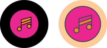 Music Player Icon Design vector