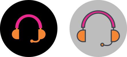 Headphones Icon Design vector