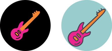 diseño de icono de guitarra vector