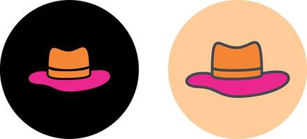 Hat V Icon Design vector