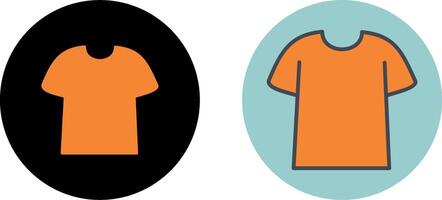 Plain T Shirt Icon Design vector