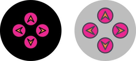 Arrow Directions Icon Design vector