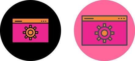 Web Optimization Icon Design vector