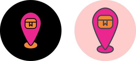 Shipping Location Icon Design vector