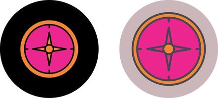 Compass Icon Design vector