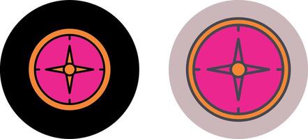 Compass Icon Design vector