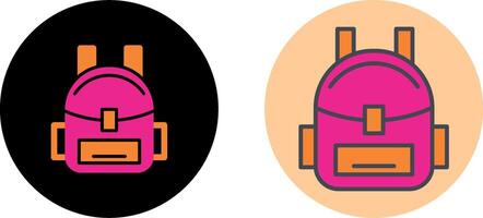 Bag Pack Icon Design vector