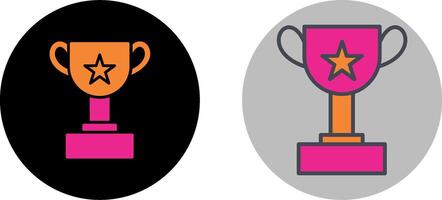 Trophy Icon Design vector