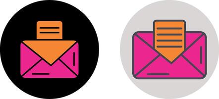 diseño de icono de correo vector