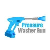 Portable Pressure Washing Gun vector