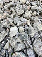 Arrangement of Rocks in Pile photo