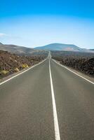 timanfaya nacional parque en lanzarote, canario islas, España foto