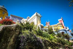 Pena National Palace in Sintra, Portugal Palacio Nacional da Pena photo