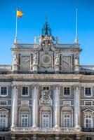 Palacio Real - Spanish Royal palace in Madrid photo