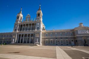 Papa Noel maria la real Delaware la almudena catedral , Madrid foto