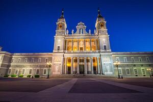 Catedral de la almudena de Madrid,Spain photo