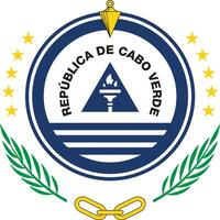 national emblem of cape verde vector