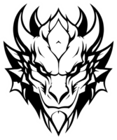 logo tête de dragon png