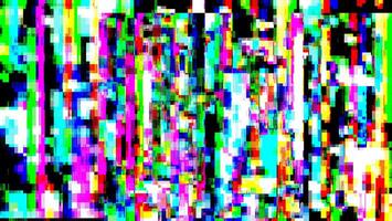 Abstract glitch pixel background. photo