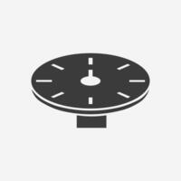 Water meter icon. indicator, level symbol sign vector