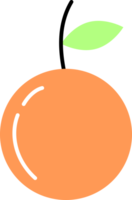 orange frukt ikon png