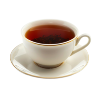 ein Weiß Tasse von Kaffee auf transparent Hintergrund generiert ai png