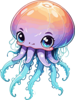 Jellyfish Cartoon Art png