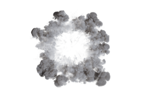 Smoke shockwave on transparent background png