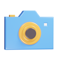 Cemera icon 3d render illustration png