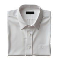 vit skjorta mockup. klar attrapp av realistisk skjorta.på isolerat bakgrund png