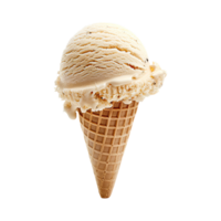 Ice cream isolated on transparent background. png