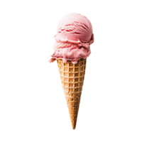 Ice cream isolated on transparent background. png