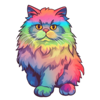 persisk katt Färg png