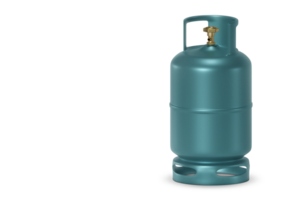 Green gas tanks, transparent background png
