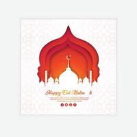 Eid mubarak, Eid, Mubarak, Eid mubarak Post, Eid mubarak post design, Post design vector