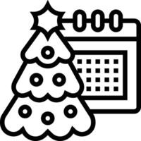 Calendar icon symbol image for schedule or appointment vector