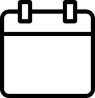 Calendar icon symbol image for schedule or appointment vector
