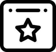 Calendar icon symbol image for schedule or appointment vector
