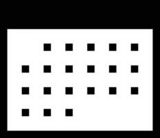 calendario icono símbolo imagen para calendario o cita vector