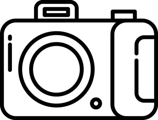 camera outline illustration