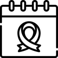 Calendar icon symbol image for schedule or appointment vector