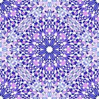 Geometrical bohemian seamless mandala ornament pattern background vector
