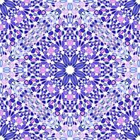 Geometrical bohemian seamless mandala ornament pattern background vector