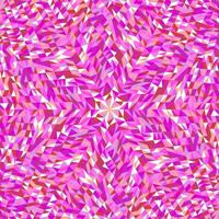Hypnotic dynamic round tiled pattern mosaic background vector