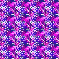 Colorful abstract random curved shape pattern background design vector