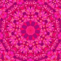 Geometrical colorful abstract circular tile mosaic mandala background vector