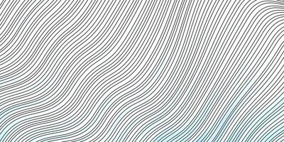 Light BLUE pattern with curved lines. vector